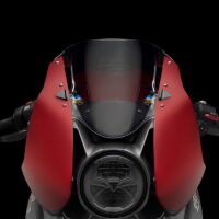 Kryty kapotáže po demontáži zrcátek - TRIUMPH Speed Triple 1200 RR, černá  (1pár)